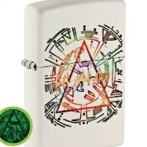 Sharp Glow In The Dark Def Leppard Zippo Lighter